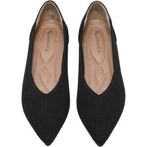 Women's Pointed Toe Ballet Flats Comfortable Casual Dressy Work Office Shoes